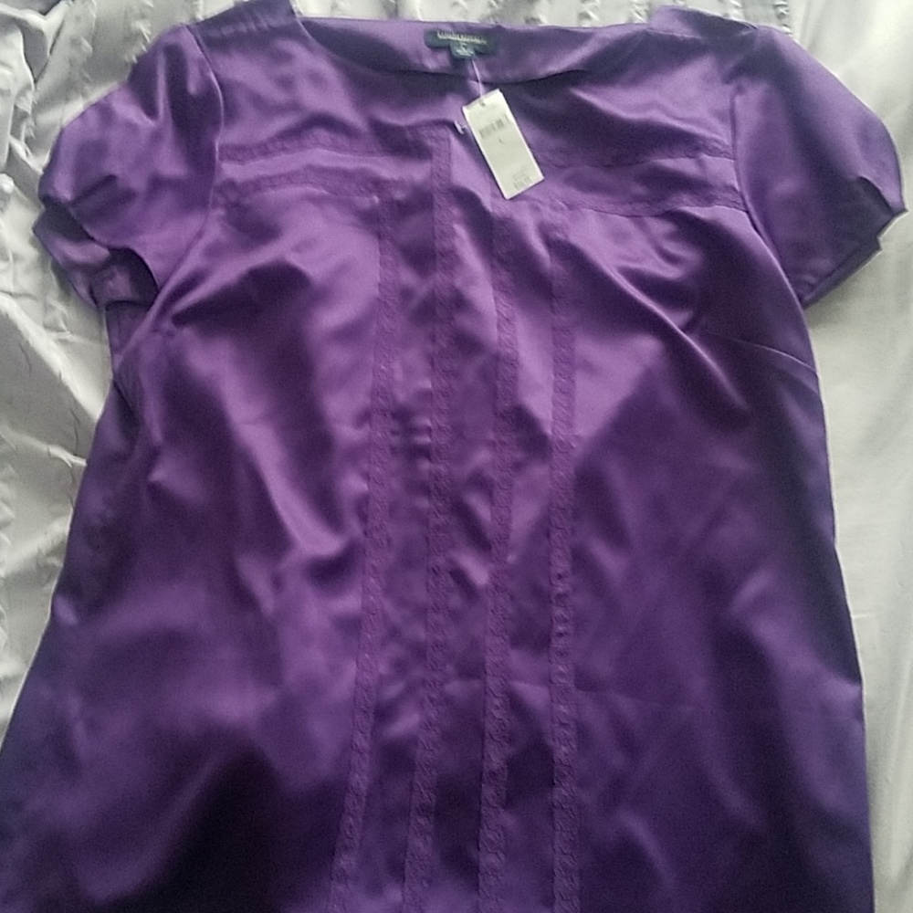 Cute purple dress top